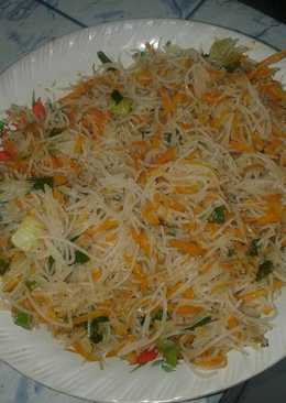 Bihun wortel goreng