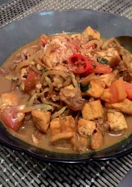 Tongseng daging tahu