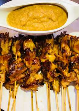 Sate jamur tiram (100% vegetarian) dijamin enak