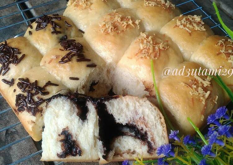 Resep Roti Sobek Eggless (Enak,Lembut,Irit) By Made Utami "Ade'sKitchen"