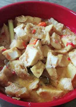 Sambal krecek tahu kulit