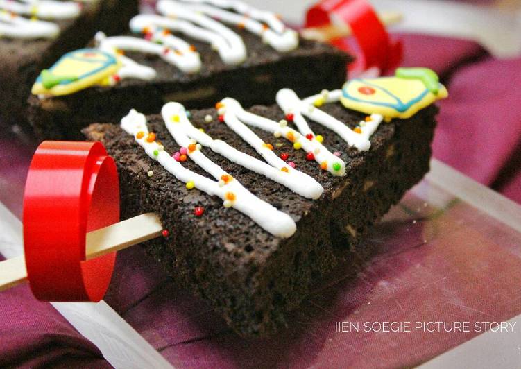 gambar untuk resep makanan Brownies Tree