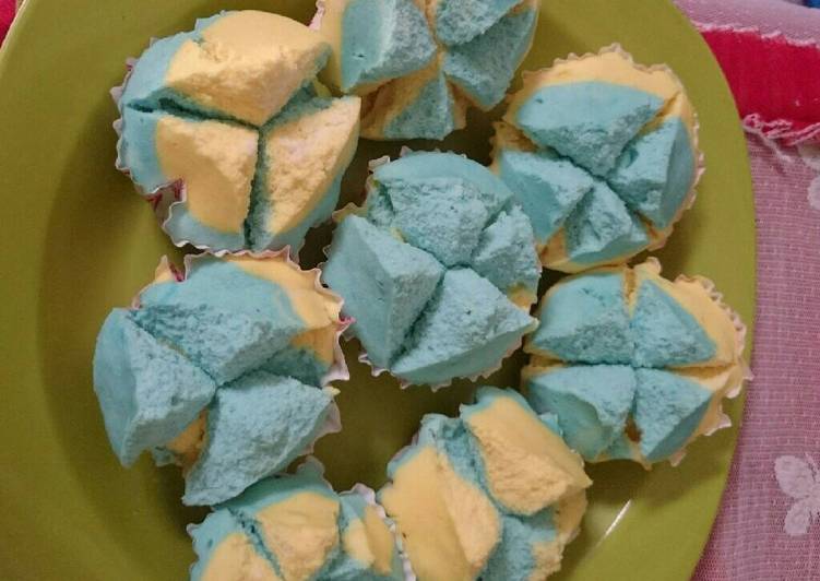 Resep Bolu kukus mekar Oleh naura atika