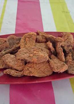 Paru goreng crunchy ala rumah makan padang