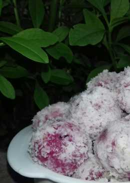 Klepon buah naga