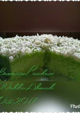 Brownis Pandan Lembut