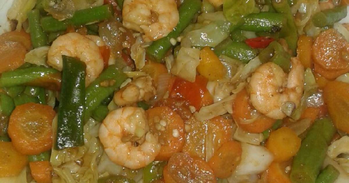 1 873 resep tumis udang sayuran enak dan sederhana Cookpad