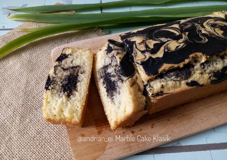 resep Marble Cake Klasik #beranibaking