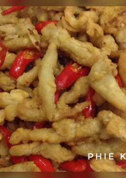 Jamur Crispy manis pedas