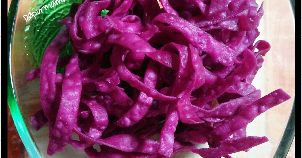 5 resep kue bawang ubi ungu enak dan sederhana - Cookpad