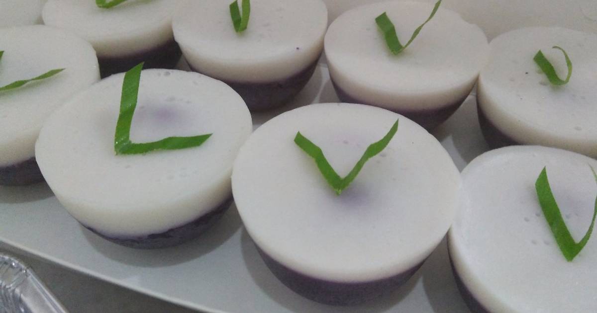 Resep Talam Ubi Ungu (Texture seperti puding)