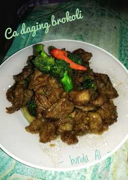 Ca daging brokoli #bikinramadhanberkesan