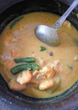 Udang kuah kari