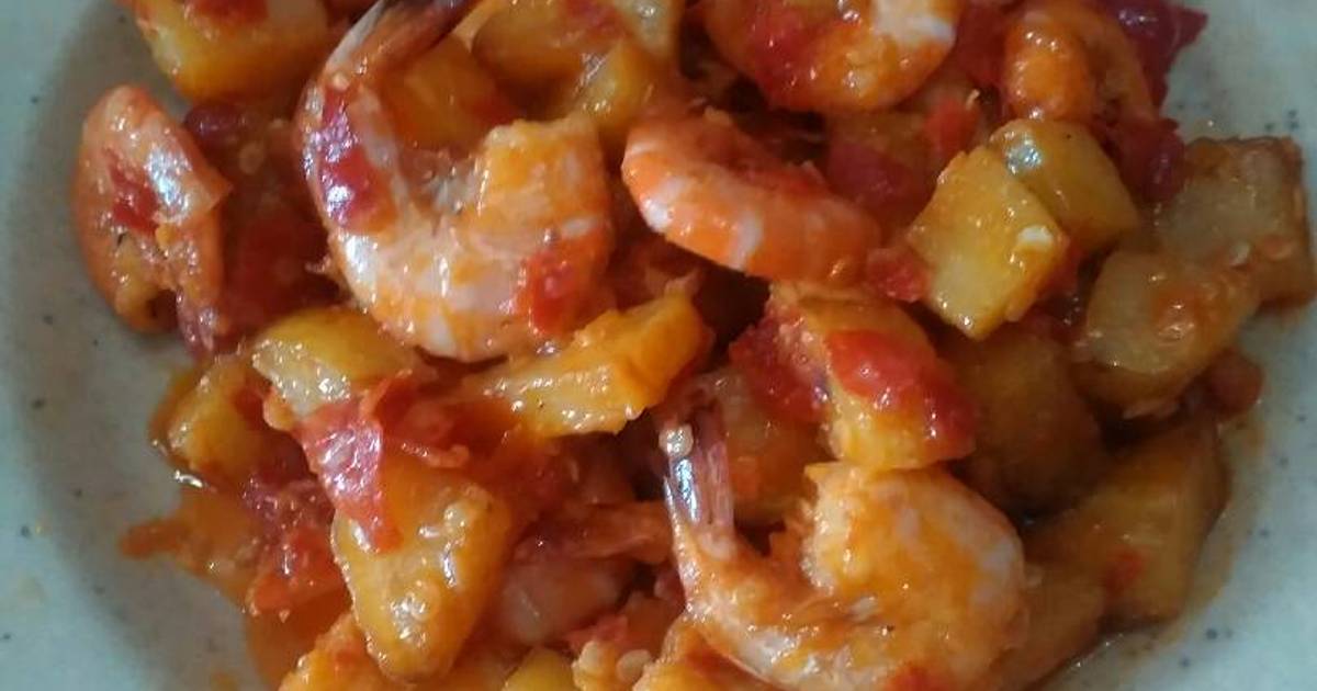 Resep sambal  goreng kentang  udang oleh meitha Cookpad