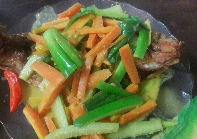 resep Ikan nila acar kuning