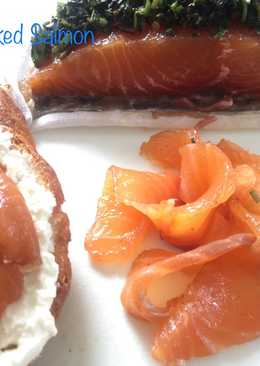 Smoked Salmon Lox #homemade #selasabisa