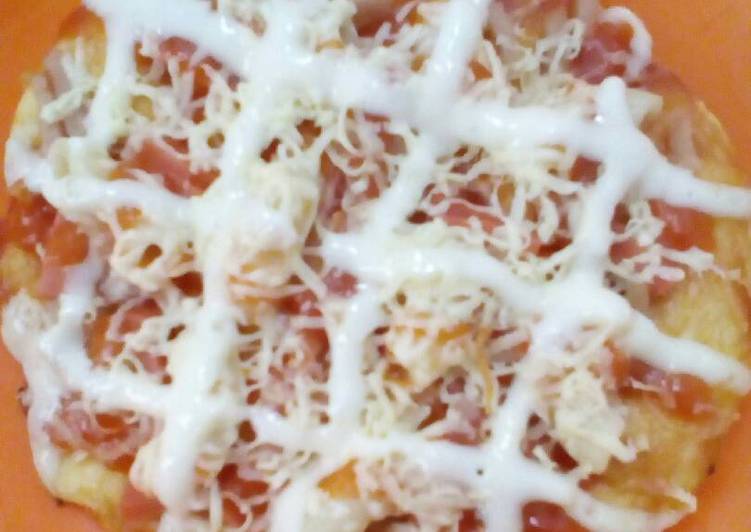 gambar untuk resep makanan Pizza teflon rasa cinta ^_^
