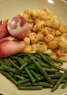 Parma ham-wrapped fish