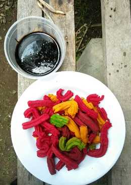 Rainbow Churros / churros pelangi (kw)