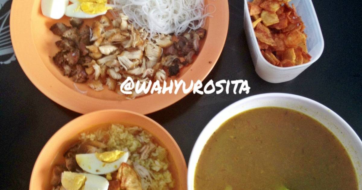 Resep Soto Ayam Instan ala Wahyu Rosita Madasari