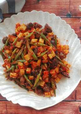 Sambel Goreng Ati Ampela Buncis