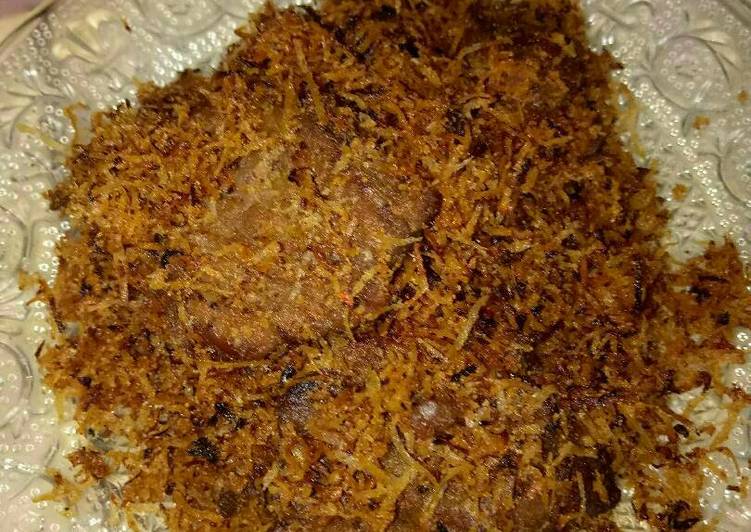 resep masakan Dendeng Ragi