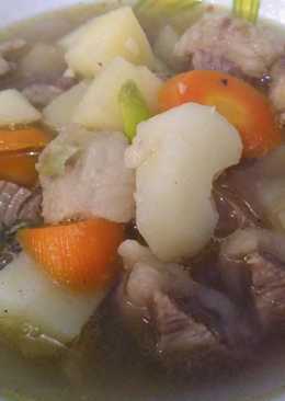 Sop daging sederhana