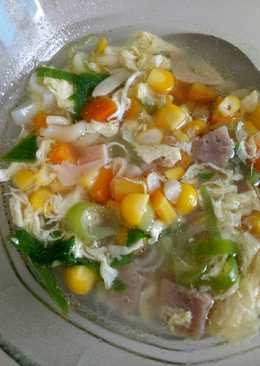 Sup Jagung Wortel Serabut