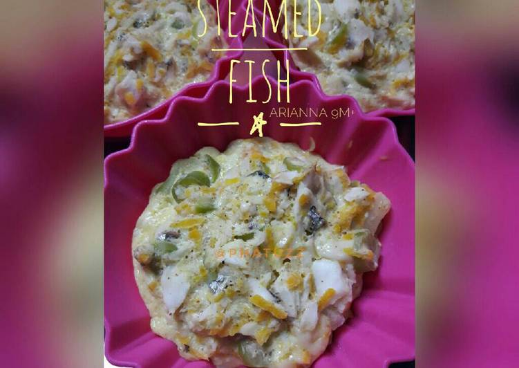 cara membuat Steamed Fish (MPAsi Arianna 9m+)