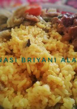 Nasi biryani ala jtt