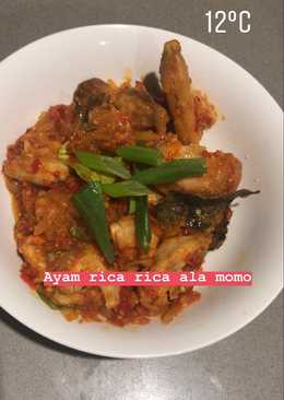 Ayam rica rica ala momo