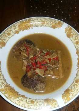 Semur kuthuk (ikan gabus)