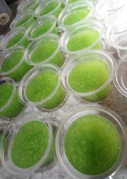 Agar agar sweet corn