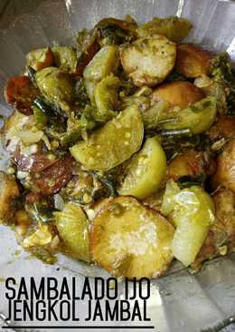 Sambalado ijo jengkol