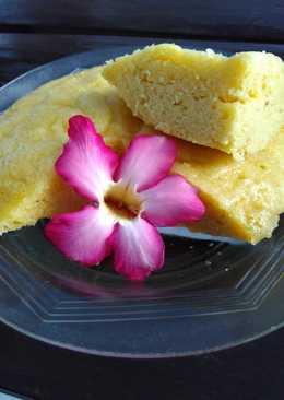 Brownies kukus vanila