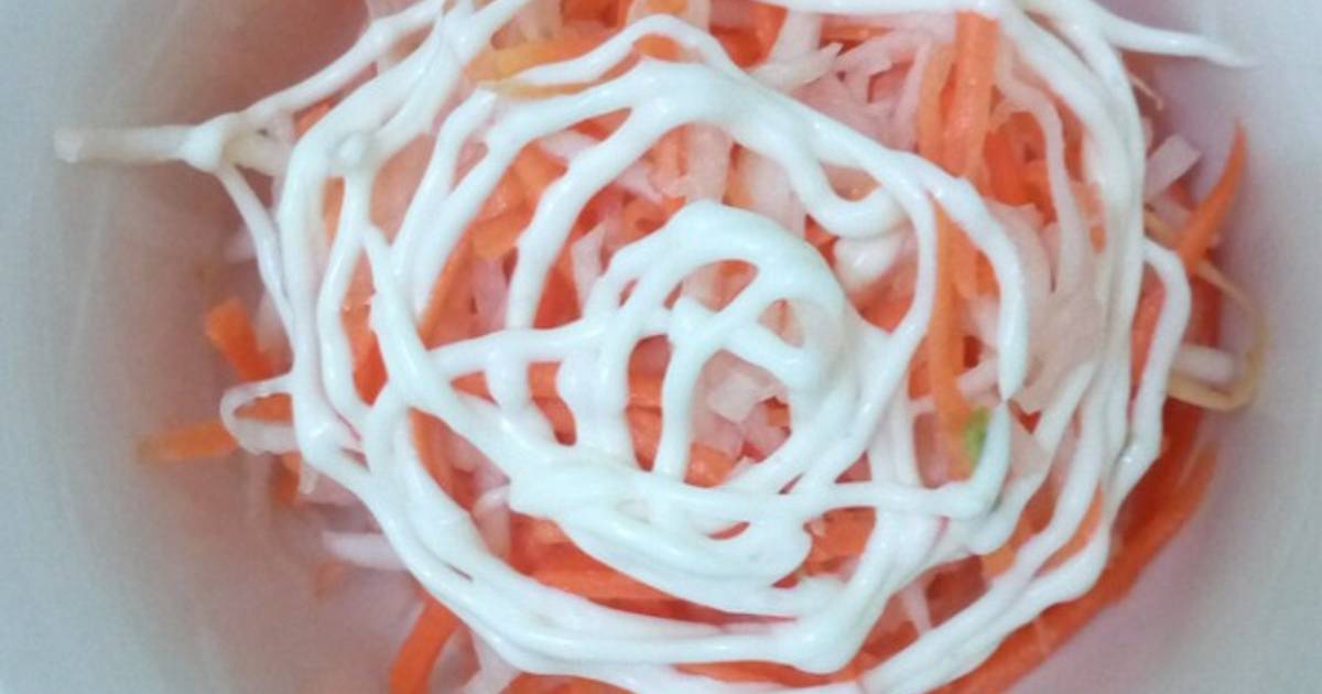 Resep Salad ala hokben (acar wortel lobak) oleh Melisa 