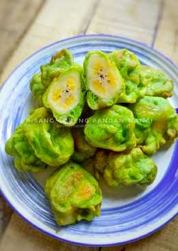 Pisang goreng pandan wangi