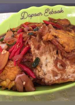 16. Telor Ceplok Kecap Ala Warteg