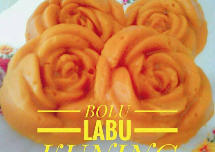 resep lengkap untuk Bolu Labu Kuning (MPASI) 13 Month