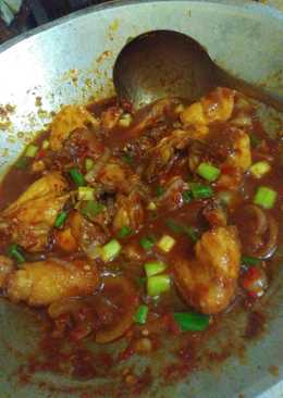 Ayam kecap pedas