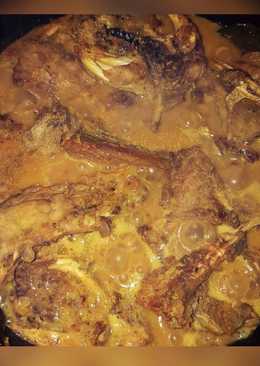 Gulai ikan ayam ayam/ikan ethong