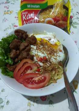 Indomie kari ayam ala hanna