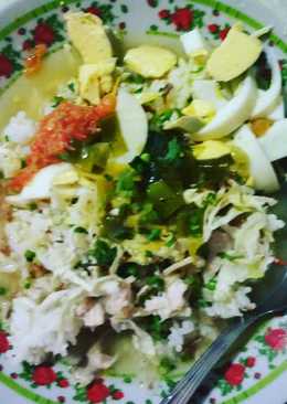 Soto Ayam Lamongan ala Saya ðŸ˜Š