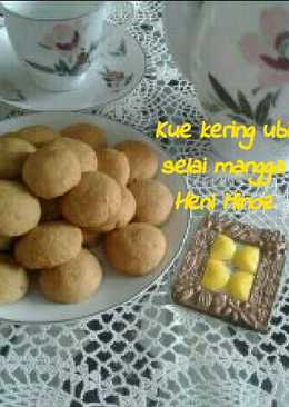 Kue kering ubi selai mangga