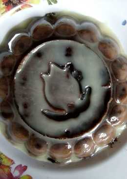 Puding coklat oreo ice crem