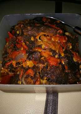 Dendeng sambal merah