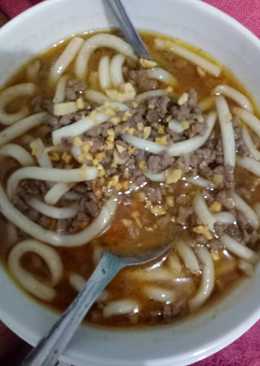 Udon ala ndut simple