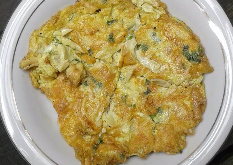 Resep Telor Dadar Jamur Tiram Oleh UMMI ?? Aminah ????