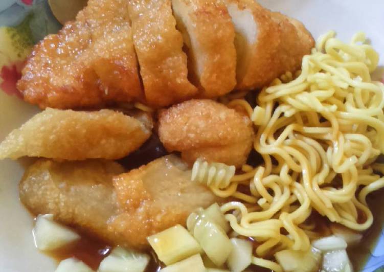 resep lengkap untuk Pempek Kapal Selam ala Rumahan