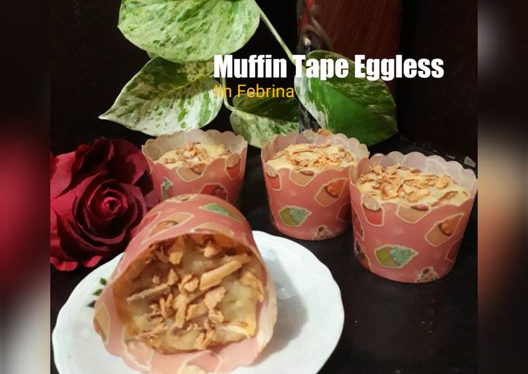 gambar untuk resep Muffin Tape Eggless